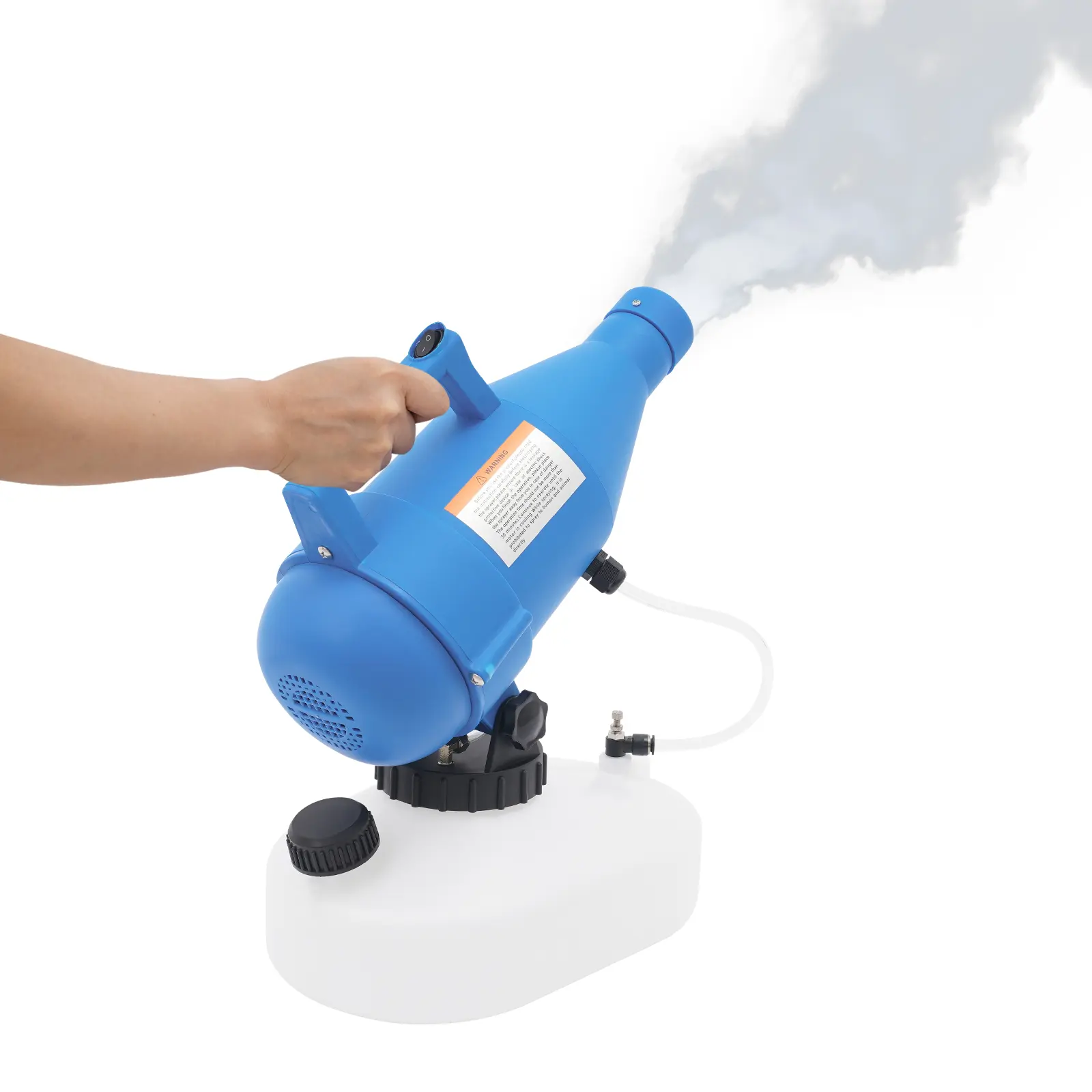 1.19 Gal Electric Portable Sprayer with 1200W Motor & Adjustable Nozzle, High-Speed 36000RPM Mist Sprayer with 26-32 ft Spray Distance, Corded Electric Garden Sprayer for Plant Protection, Cleaning, Disinfection, Home Garden, Small Farm, Public Area