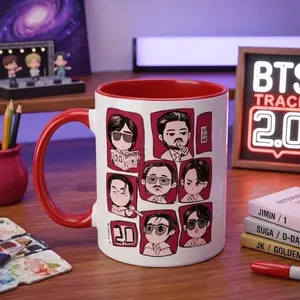 2.0 Arirang Mug, Tour 2026 Group Graphic Cup, Fan Inspired