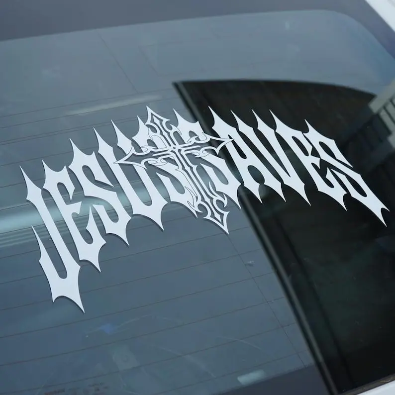 Jesus Saves | Car Sticker