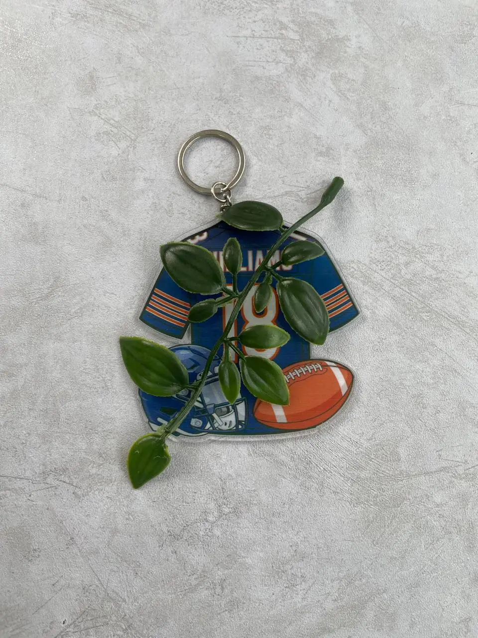 Sport Player Jersey Keychain, Sport Lovers Keychain