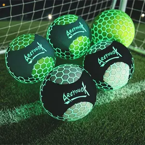 Night Glow Soccer Ball, Stand Out on the Field, Perfect for Nighttime Play, Enhances Visibility, Ideal for Evening Matches