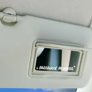 Passanger Princess Car Decal - Girly Sticker for Car Exterior