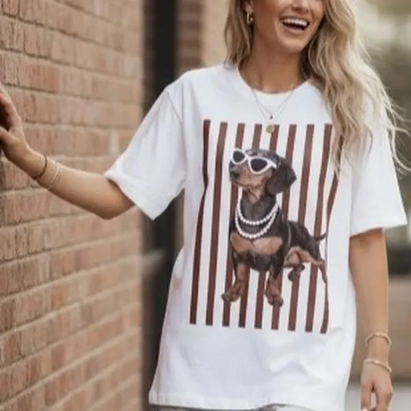 T shirt o Womenswear Summer Tshirt over aize