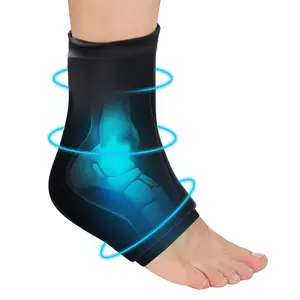 Gel Foot Care Gel Ice Pack Ankle Ice Bag Cold Hot Compress Bag for Relieving Swelling and Pain with Fixing Straps Reusable Joint Ice Pack