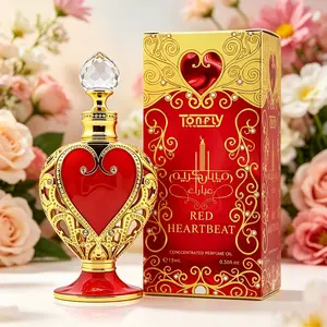 Tonfly Heart Perfume 15ML, Alcohol-Free Liquid Fragrance, Single Item Packaging, Batch Number 31fz807, Non-Flammable, No Aerosols