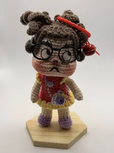 Handmade Crochet Doll - Cute for Home Decor.