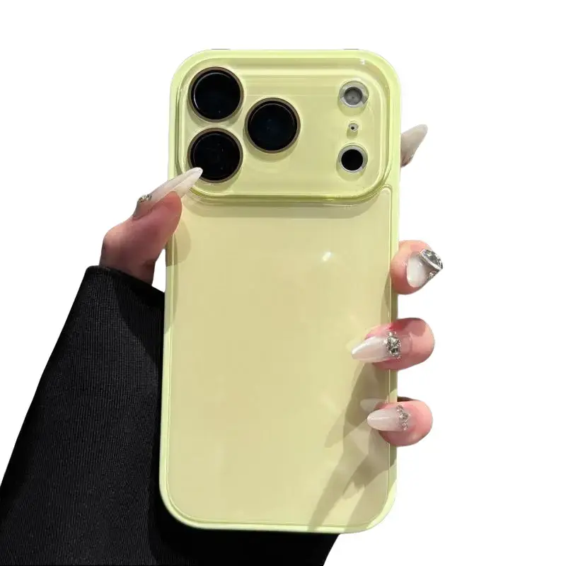 6 Pastel Colors Candy Macaron Series – Skin-Feel Crystal Clear Case for iPhone 17, 16, 15, 14, 13,12 Pro Max – Soft TPU Bumper + Hard PC