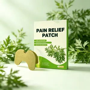 Knee Pain Relief Patches 10 Pcs – Wormwood Herbal Formula – Long-Lasting Relief for Joint Pain, Muscle Soreness, Arthritis & Stiffness – Easy to Use & Remove – Natural Patch for Knee, Back, Shoulder & Neck