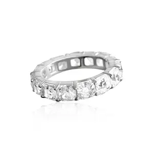 Bridget Cushion Cut Ring | Gold Vermeil
