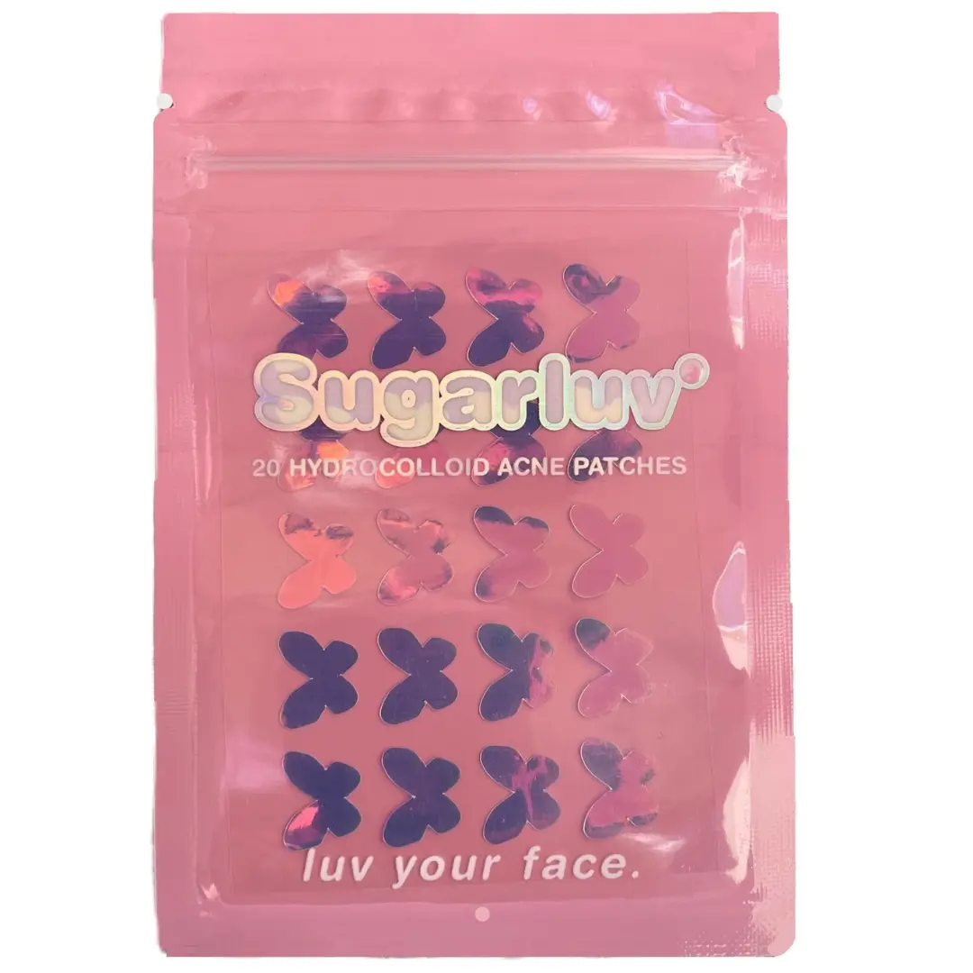 Hydrocolloid Acne Patches, Holographic Butterflies 20 Count