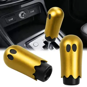 Brand New JDM Universal Ghost Aluminum Gold Manual Car Gear Shift Knob Stick Shifter M8 M10 M12