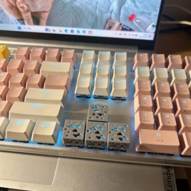 3D Printed Keycaps Minecraft Game Custom Transparent Mechanical Gaming ...