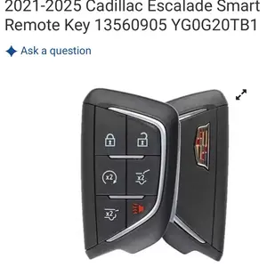 2021-2025 Cadillac Escalade Smart Remote Key 13560905 YG0G20TB1