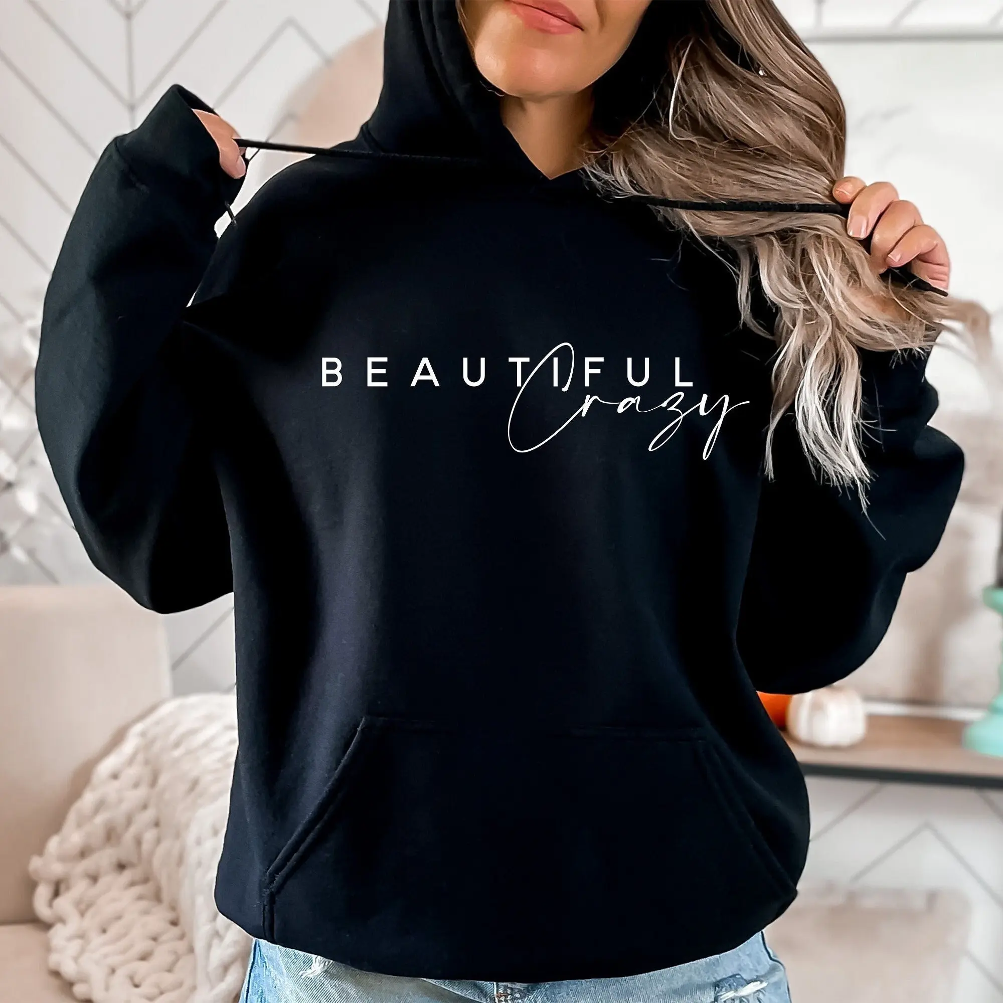 Beautiful Crazy Sweatshirt Country Music Sweater Beautiful Crazy Hoodie Country Girl Sweater Country Sweatshirt Gift Christmas Gift Shirt, T-shirt, Sweatshirt, Hoodie, Free Shipping