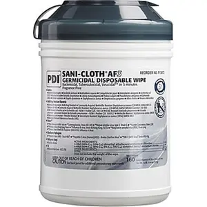 Sani Professional  6 x 6.75 in. Sani-Cloth Af3 Germicidal Disposable Wipes, 12 per Case