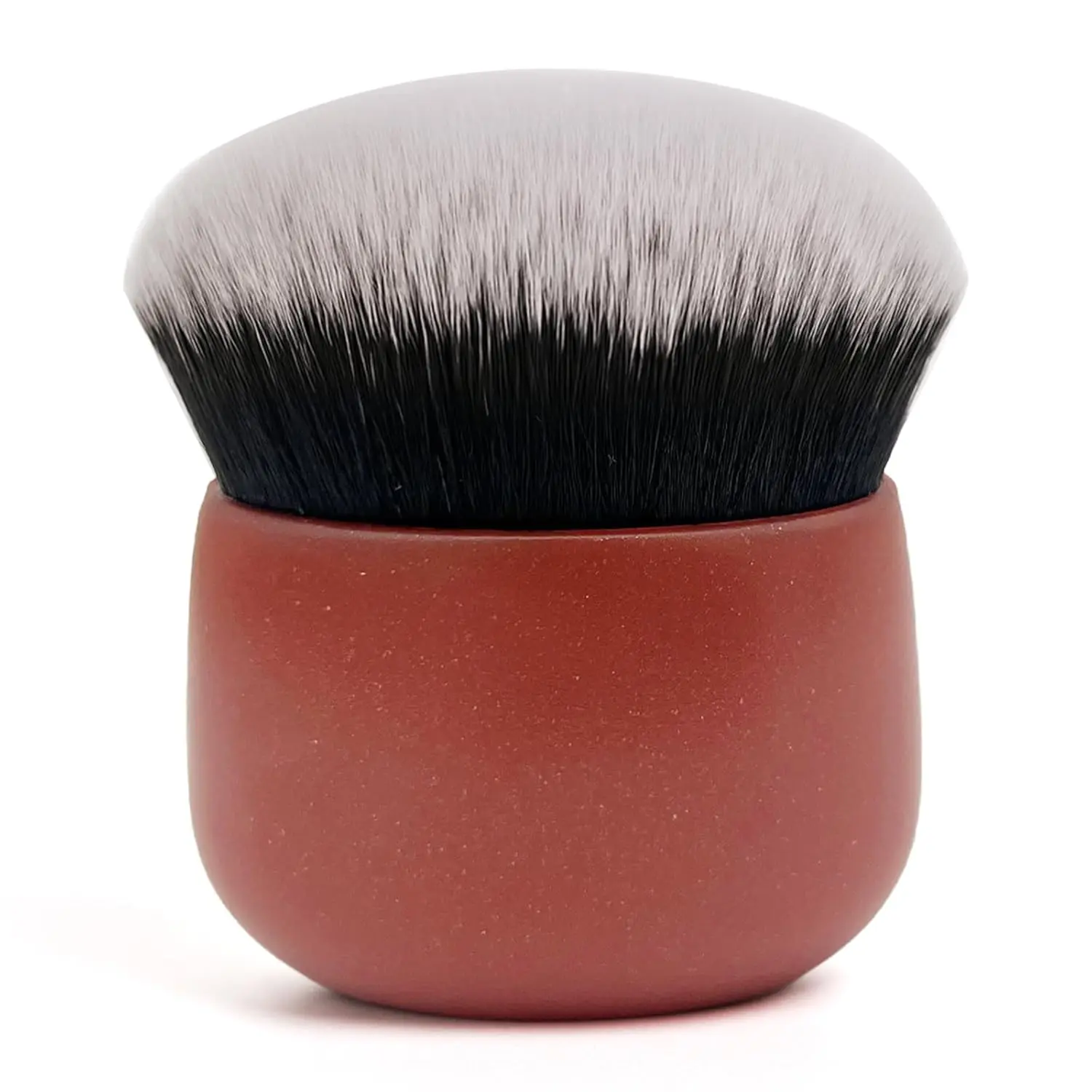 Kabuki Foundation Blender Brush - Handle-Free Makeup Tool with Dense Synthetic Fibers for Liquid, Cream, Powder Foundation, Single Item Face & Body Makeup Brush