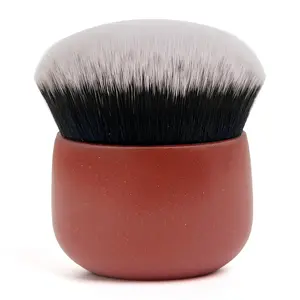 Foundation Blender Brush – Kabuki Style Makeup Tool for Face & Body, Dense Synthetic Fibers for Liquid, Cream, or Powder Foundation, Handle-Free, 1 Piece