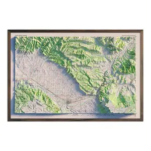 Grand Junction 1981 Shaded Relief Map – Vintage Topographic Map with Geographic Features, Historical Significance, and Educational Value