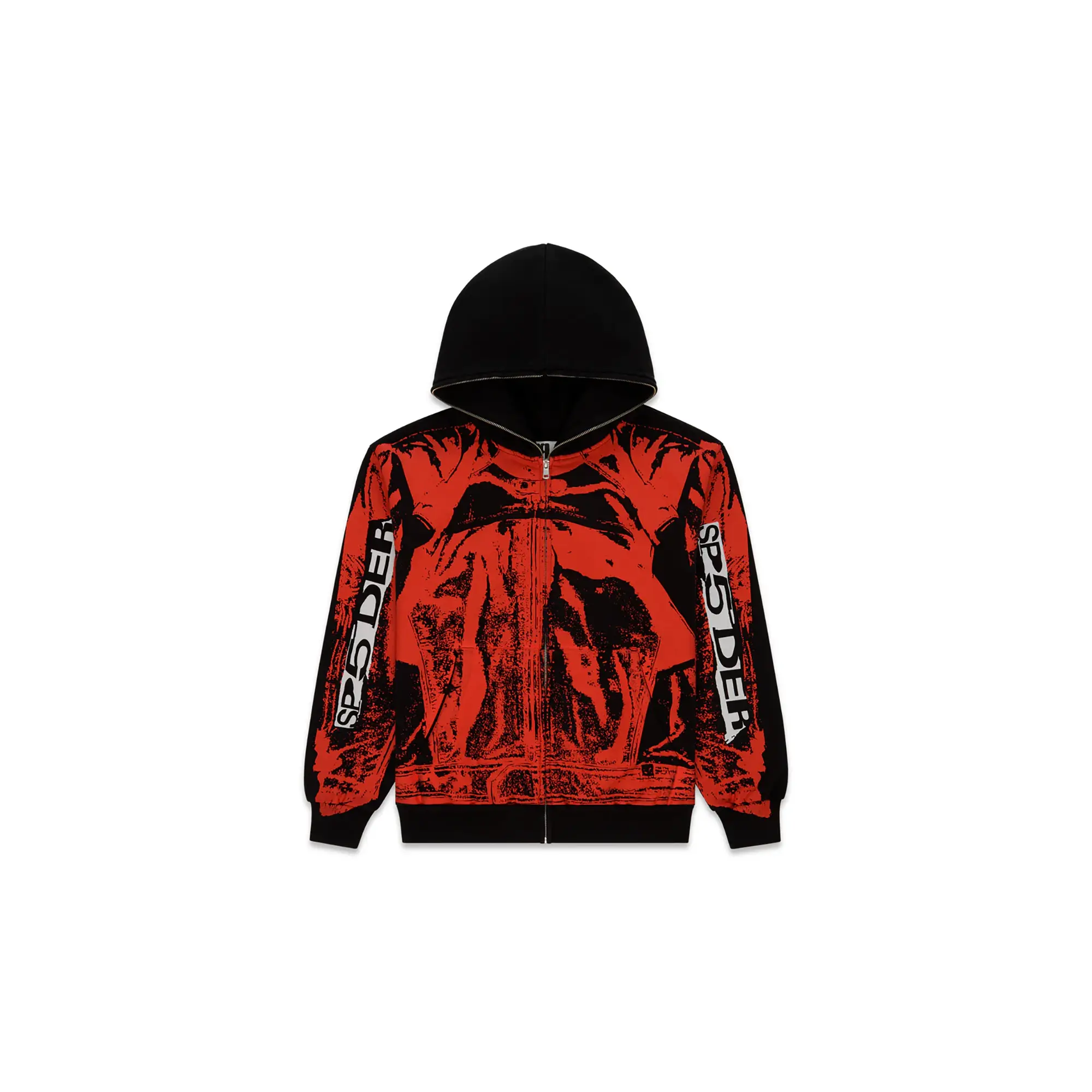 JP5 Moto Hoodie "Black / Red" SP5der224