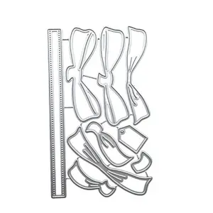 Metal Cutting Mold Large Beautiful Bow Knot, Ideal for DIY Album Decoration Embossing, Perfect for Paper Card Crafts