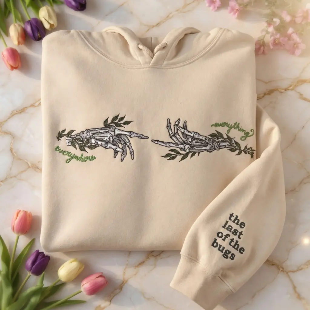 Everywhere Everything  Embroidered Sweatshirt and Hoodie, The Great Divide Concert Merch