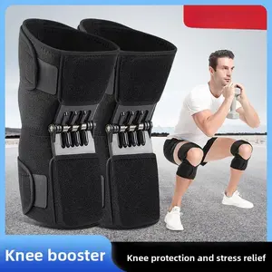 Adjustable Knee Booster Knee Patella Fixation Protective Cover Squat Outdoor Mountaineering Anti-Collision Knee Pads brace