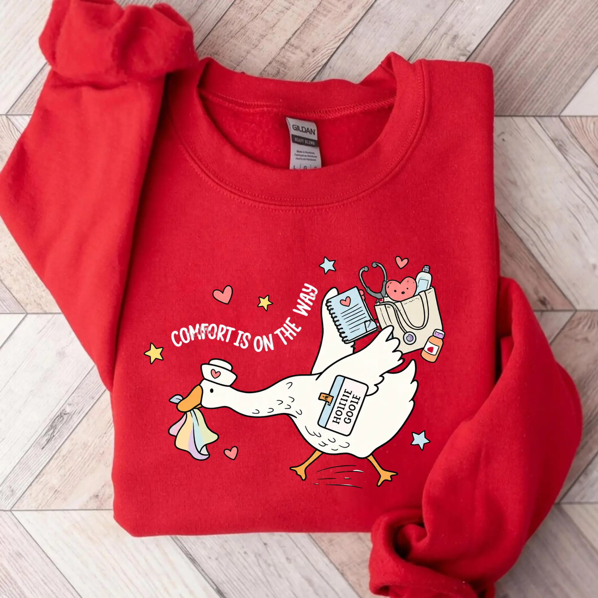 Hospice Nurse Goose Shirt, Hospice Care Sweatshirt, Registered Nurse TShirt, Nursing Student T-Shirt, Hospice Team, Graduation, Aide
