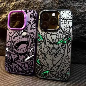 Ones s Cool Luf Zoro For iPhone 17 Air 16 15 14 13 12 11 Pro Max Plus  Colorful Cover Funda Phone Case
