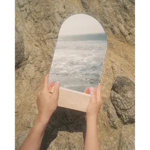 Dezi Skin Tuscan View Travertine Vanity Mirror