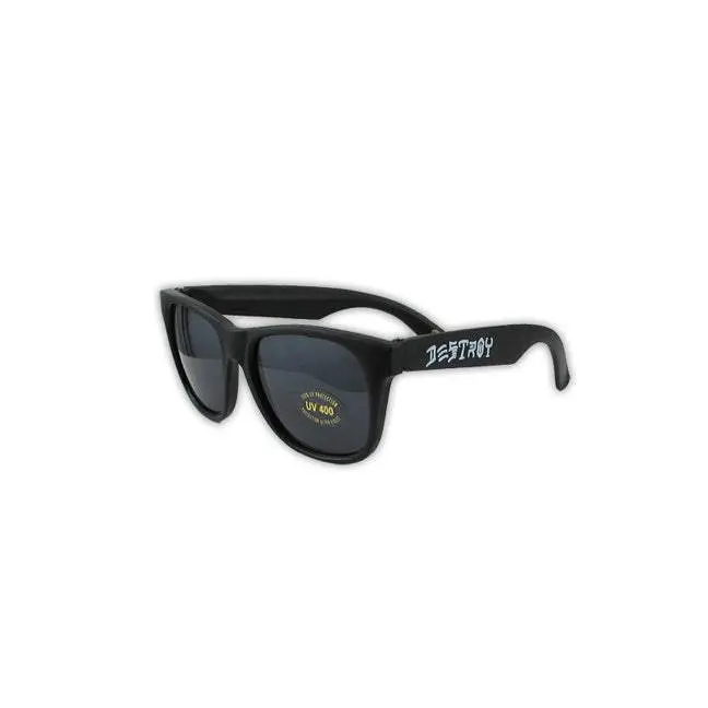 THRASHER SKATE AND DESTROY SUNGLASSES BLACK