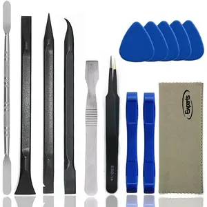 Spudger Tool Kit Plastic Pry for Electronics Repair with Metal Tweezers Opening iPhone Phone iPad Computer MacBook Laptop