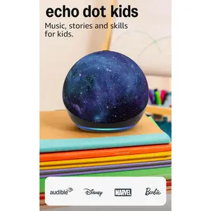 Echo Dot  (newest model) - Designed for , Designed for Alexa+, parental controls, Includes 1 Year of  +,