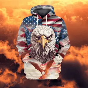 American Eagle Hoodie All Over Print, Green Beer T-shirt sweatshirt hoodie