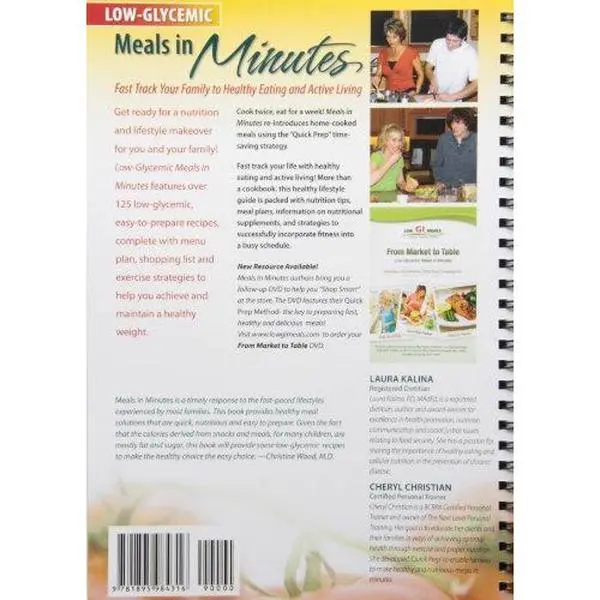 USED-Low-Glycemic Meals in Minutes by Registered Dietitian Laura Kalina (Unknown)