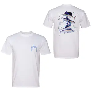 Multiple Blue Marlin & Baitfish Print, Signature Graphic, for Offshore Anglers, Gift for Ocean Sport Fishermen