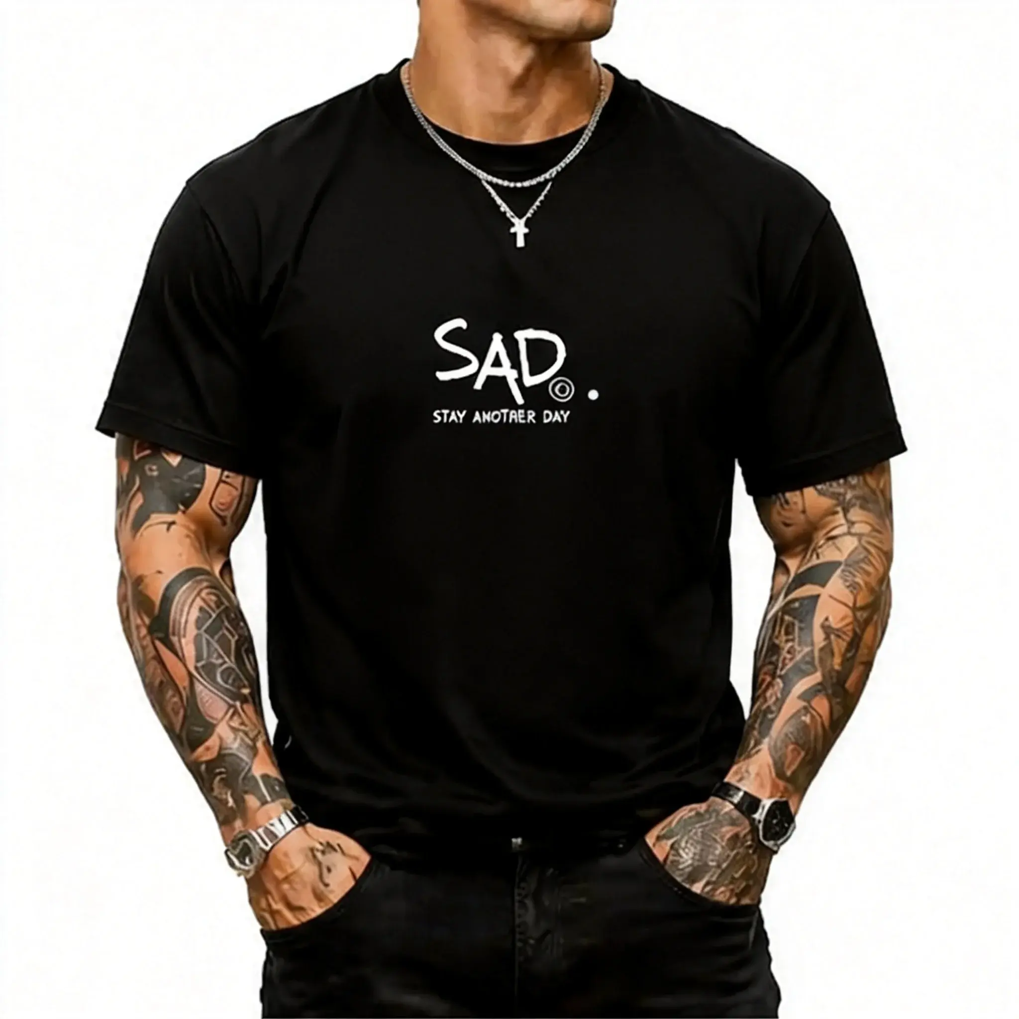 Women's OG Screen-Printed Cotton T-Shirt - Unisex Casual Crewneck Short-Sleeve Hemmed Streetwear Top, Hem Menswear Tshirt vintage graphic tees t shirts women oversized tshirt women halo top Black