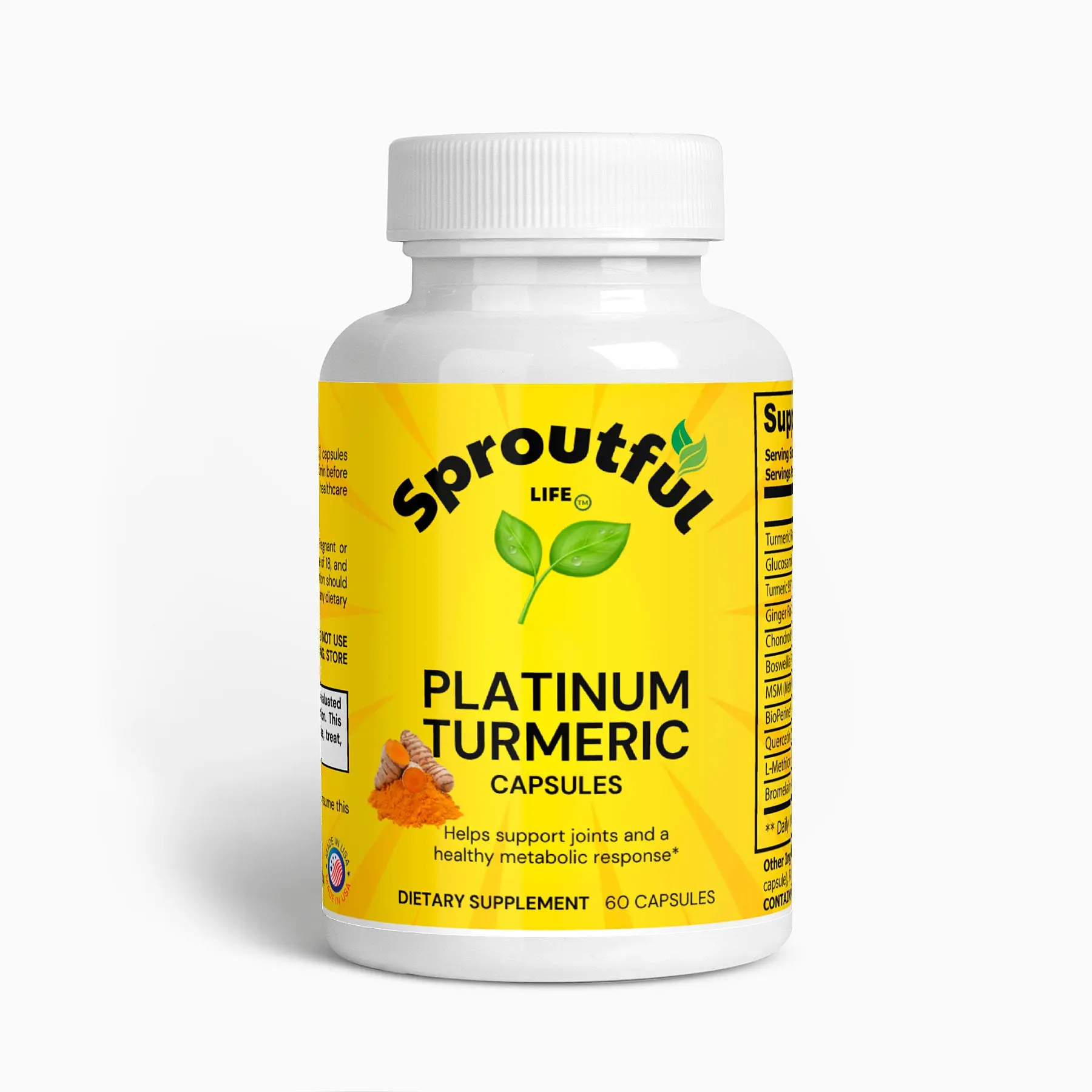 Golden Glow: Premium Turmeric Curcumin Complex