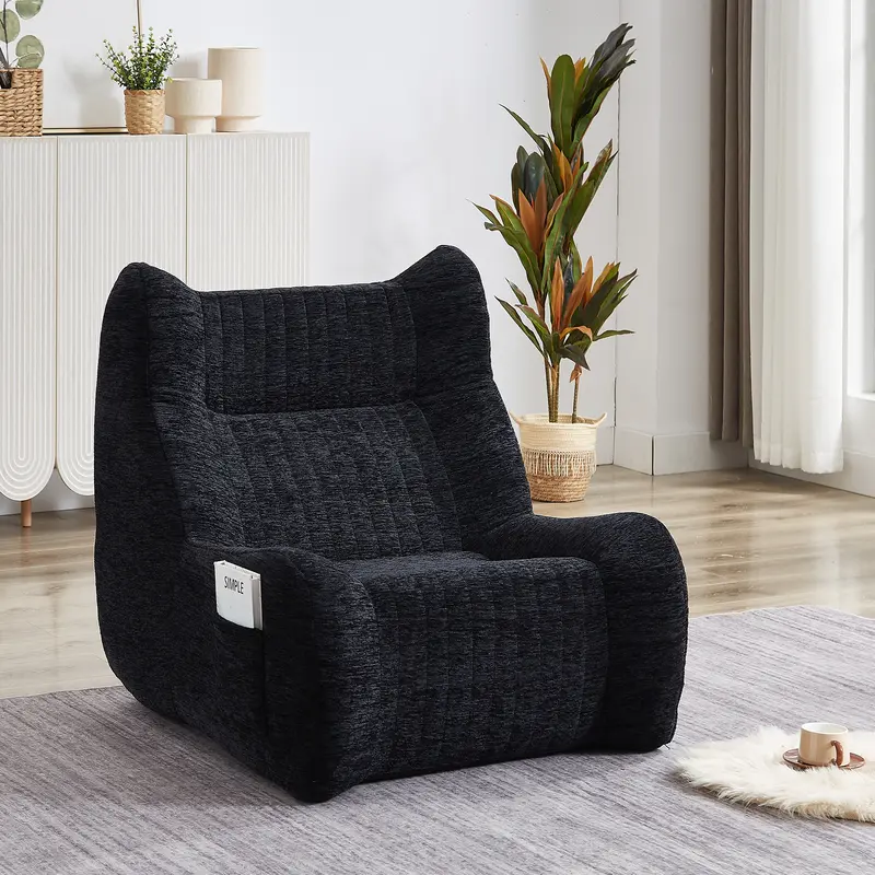 GIANT ARMCHAIR COUCH FOR FLOOR LOUNGING! Oversized Bean Bag Chair with Armrests - Your New Netflix Throne