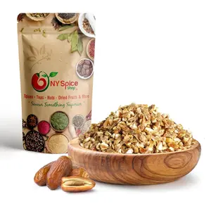 NY Spice Shop Chopped Dates for Baking - 8Oz 100% Natural Dried Dates - Chopped Dates Fruit - Chopped Diced Dates Bulk Cooking, Snacking & Smoothies