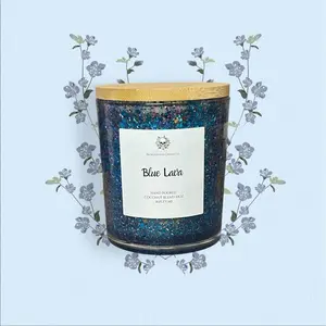 Blue Lava Candle