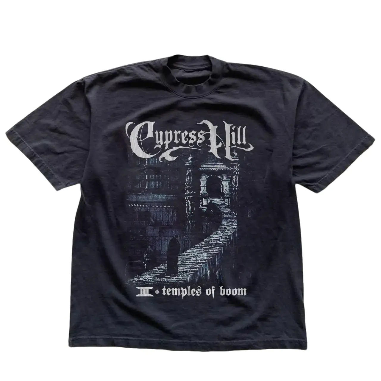 Cypress Hill Temples of Boom Graphic T-Shirt, Unisex Cotton Tee, Vintage Hip Hop Shirt, Retro Rap Music Graphic Tee, Music Lover Gift
