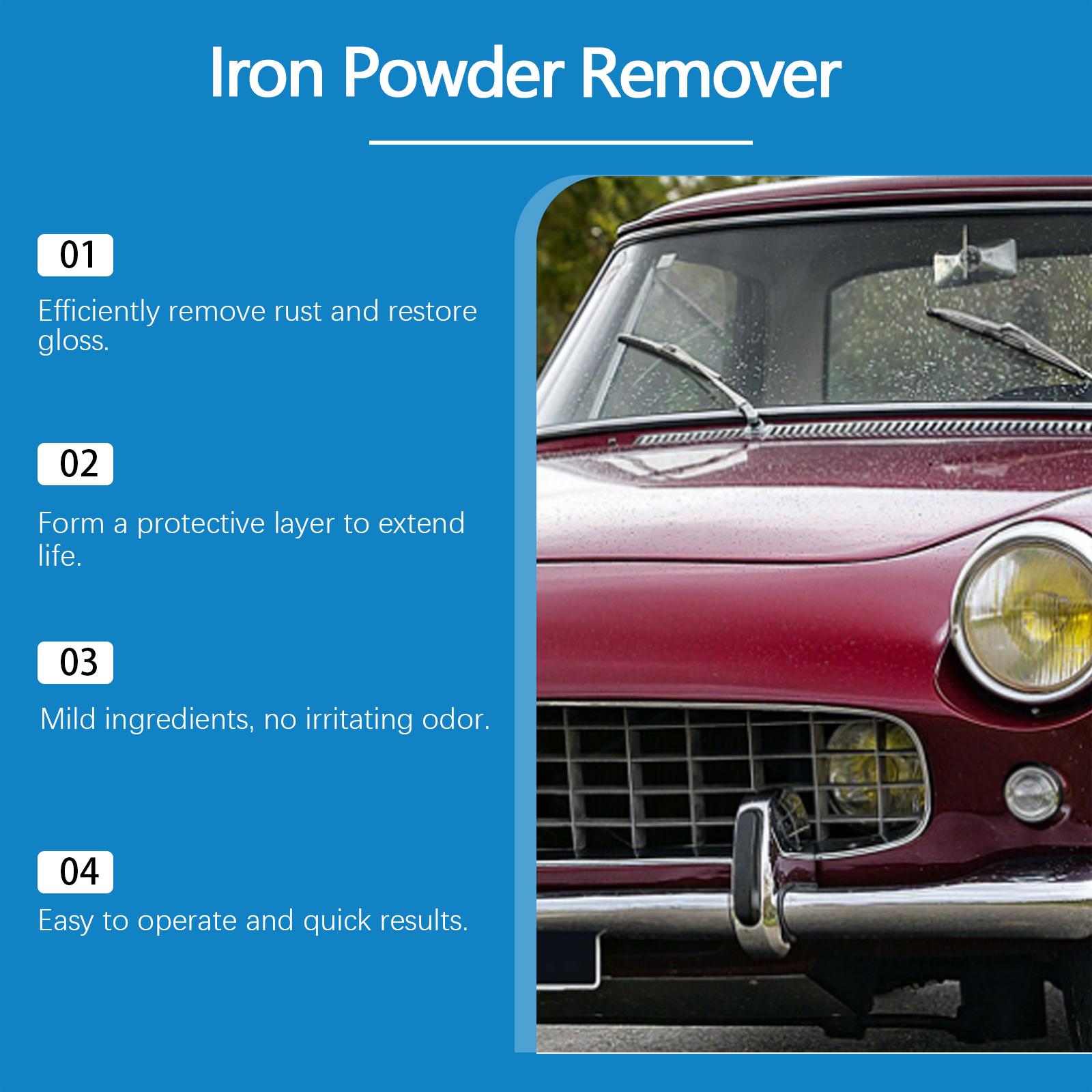 Rayhong Auto Iron Powder Rust Remover Spray Rust Remover Auto Products Stain Remover Rust Remover Cleaning Products Waterless Car