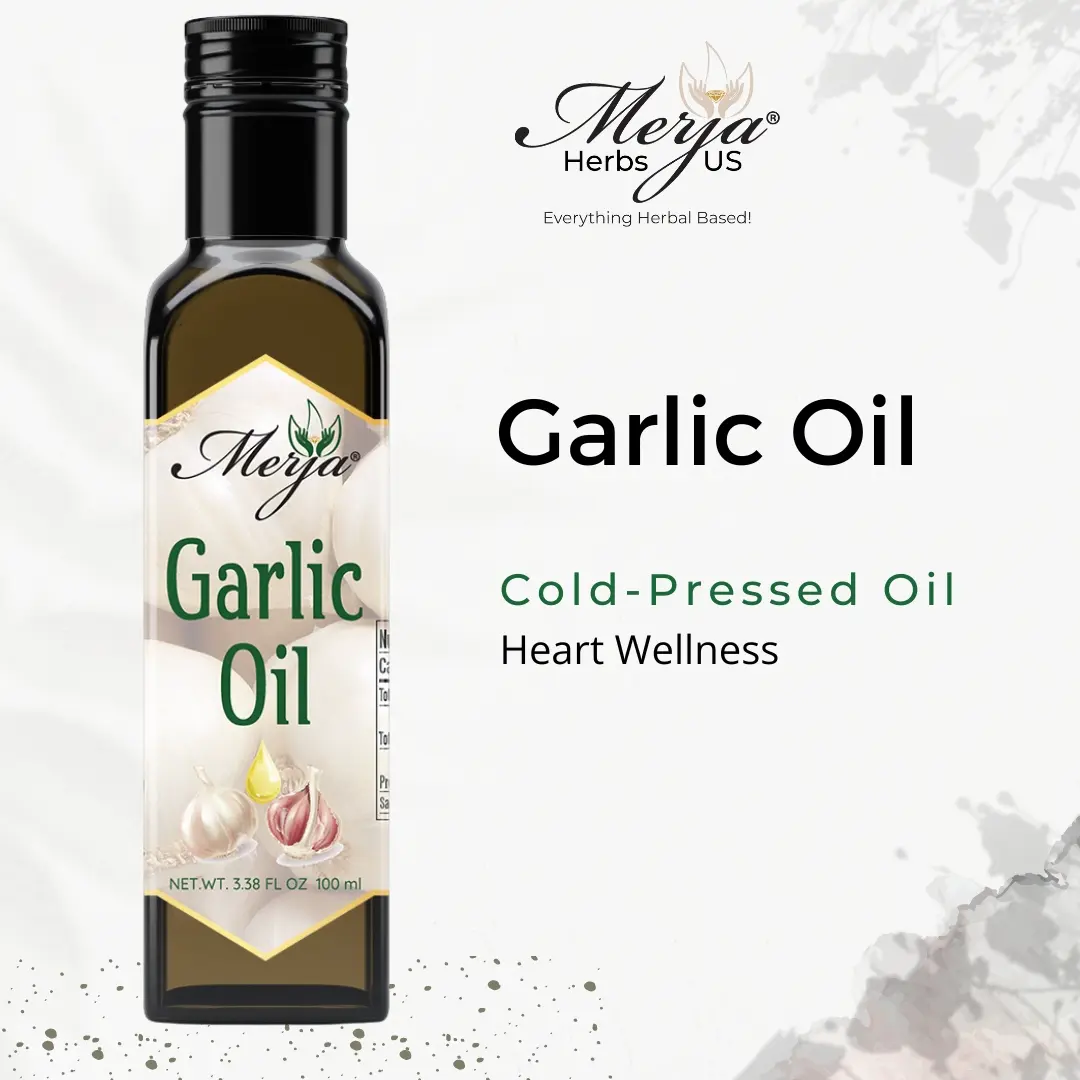 Merja Garlic Oil-Heart Wellness-Salad Oil- Natural- Sugar Free
