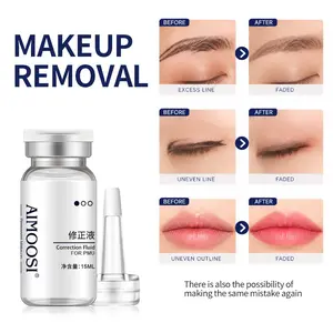 AIMOOSI PMU Correction Liquid | Clean Brow & Lip Lines with Precision