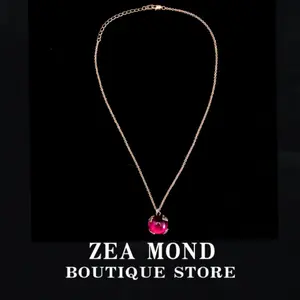 Copper Alloy Resin Vintage Style Fashionable Women's Necklace FC-ZH-20