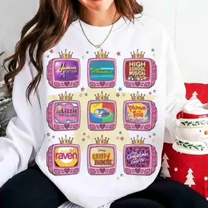 [Sale Off 50%] Comfort Color Channel Movie Television Shirt, Channel High School Musical Hannah Montana Lizzie McGuire Tee, Family Trip, Family Trip 2026