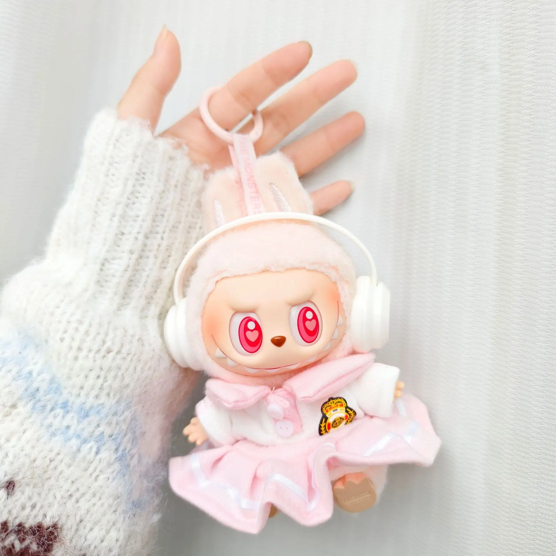 [Clothes only] Second generation pendant, Labuu sitting, party series, doll shirts, hoodies, hoodies, LABUU clothes