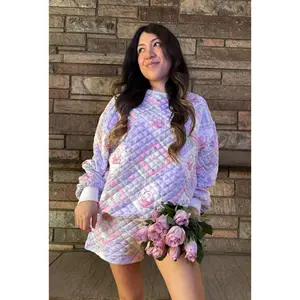 Lavender Daydream Quilted Set