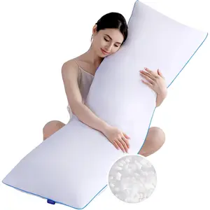 Memory   Pillow Insert - Full  Pillow for Adults - Soft Large Long Bed Pillow for Side Sleeper (White, 20 Inchx54 Inch)