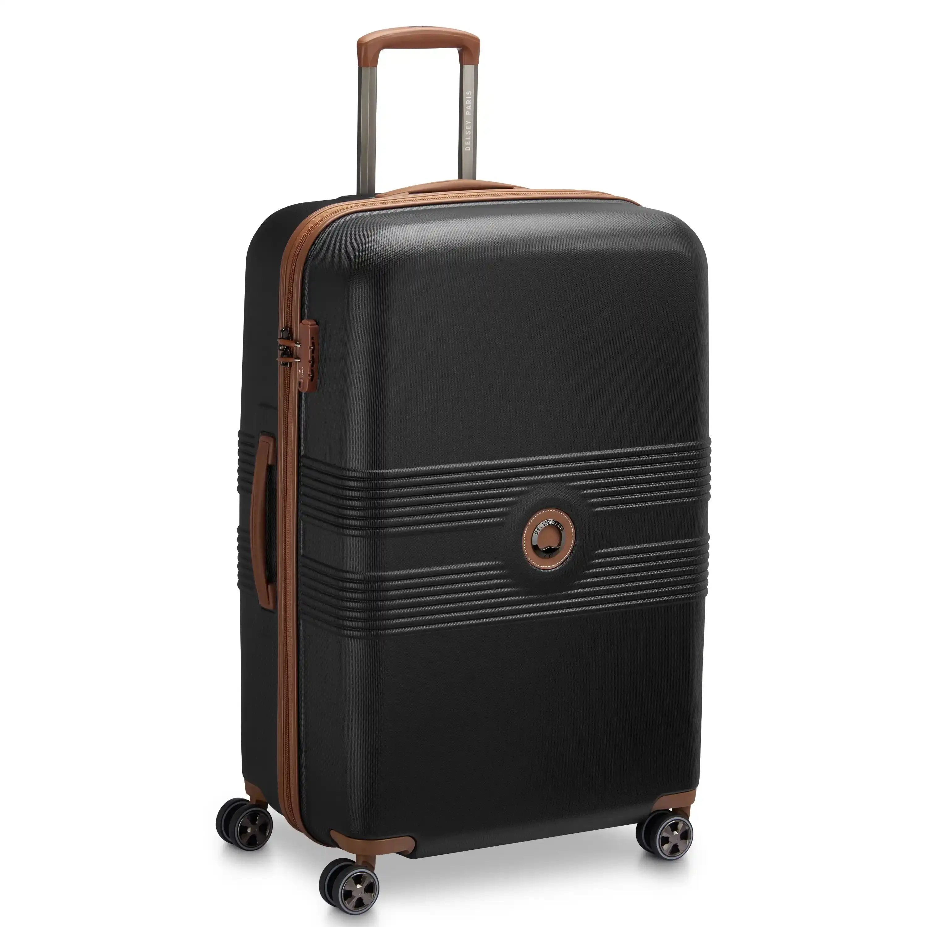 DELSEY Paris Flanerie SE Large Hardside Spinner Luggage, Heavy-Duty Polycarbonate Large-Capacity Travel Luggage Bag, Carry-On Suitcase, Travel Luggage Bags
